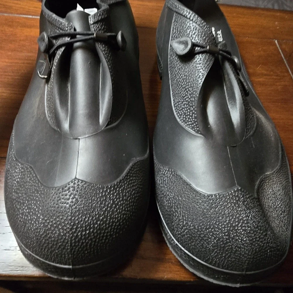 LaCrosse Mens‎ Size XL Rubber OverShoe Low Boots 13 14 USA Traction Waterproof